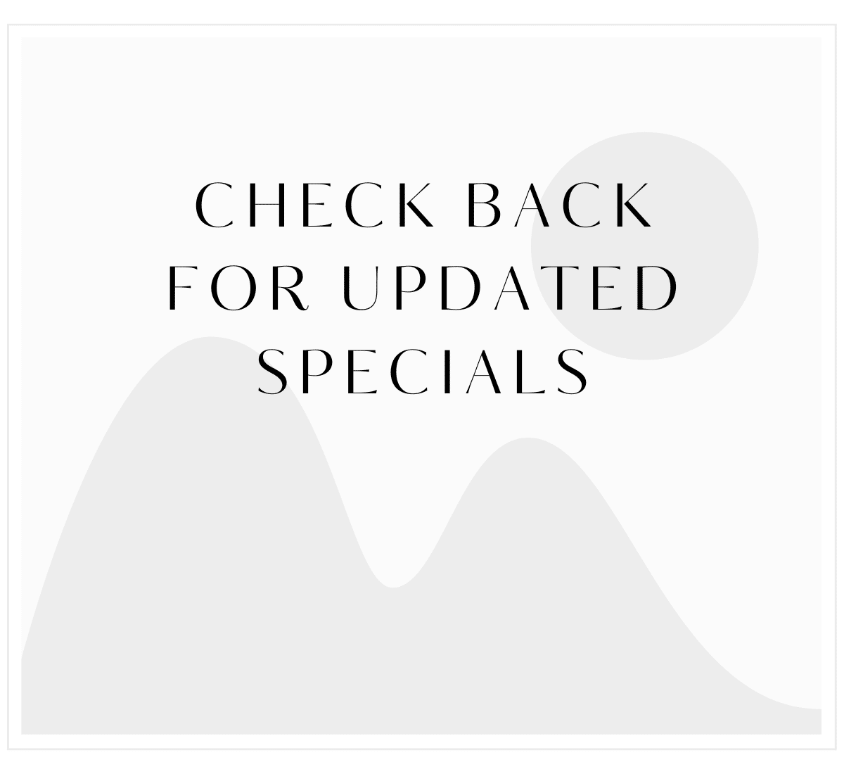 SPECIALS