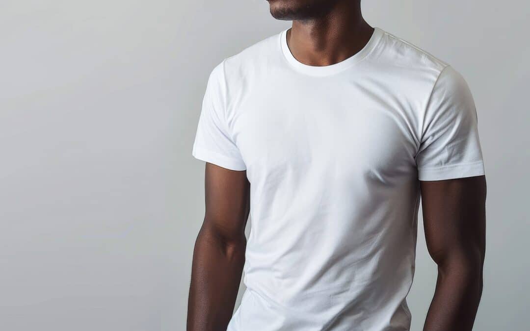 young man in white tshirt